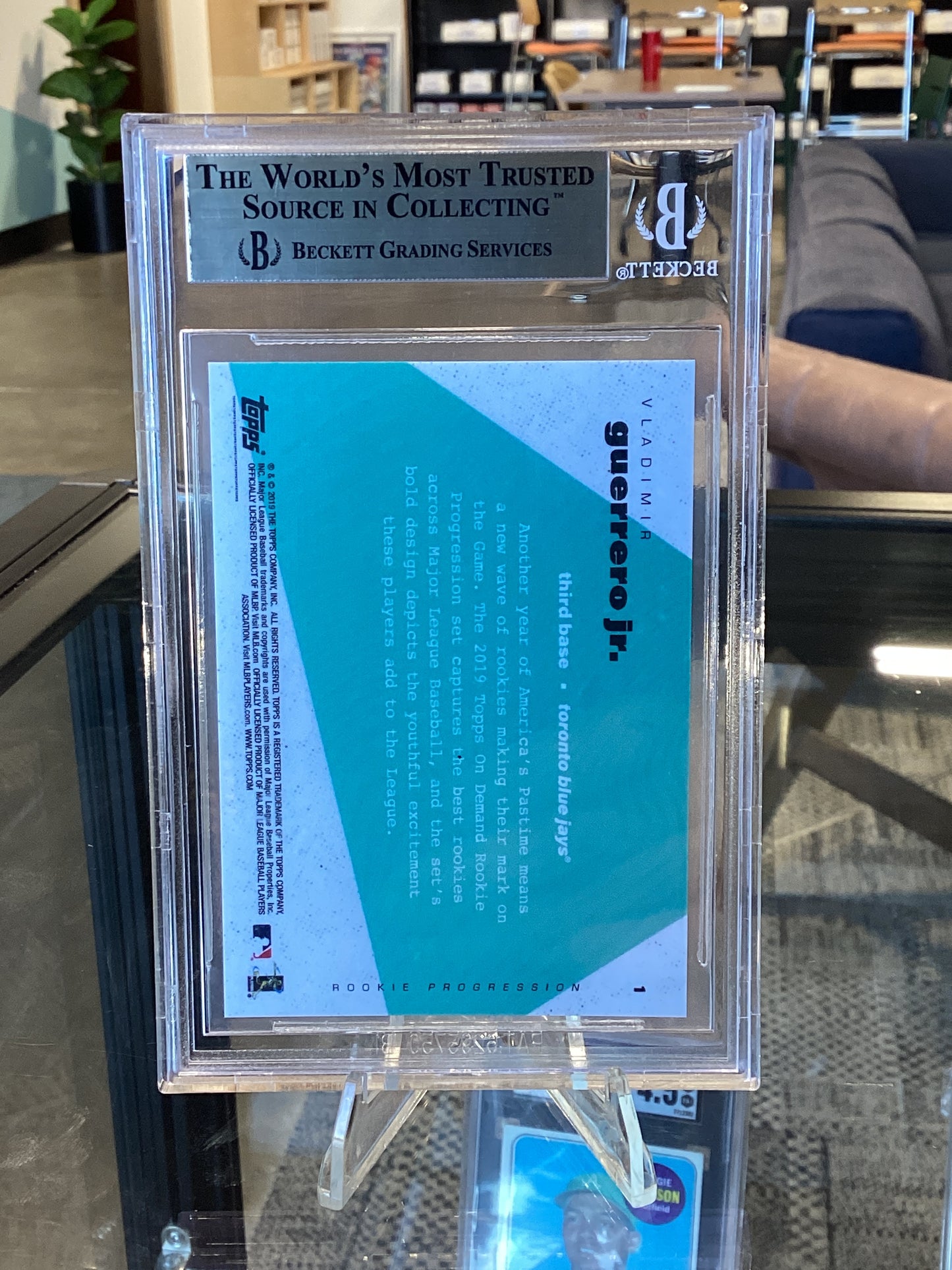 2019 Topps On Demand Rookie Progression Vladimir Guerrero Jr. #1 BGS 9.5