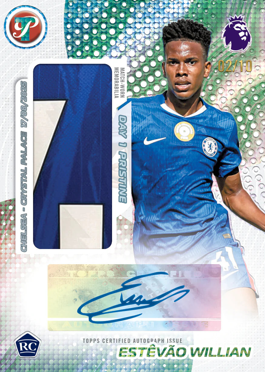 2025-26 Topps Pristine Premier League Soccer Hobby Box