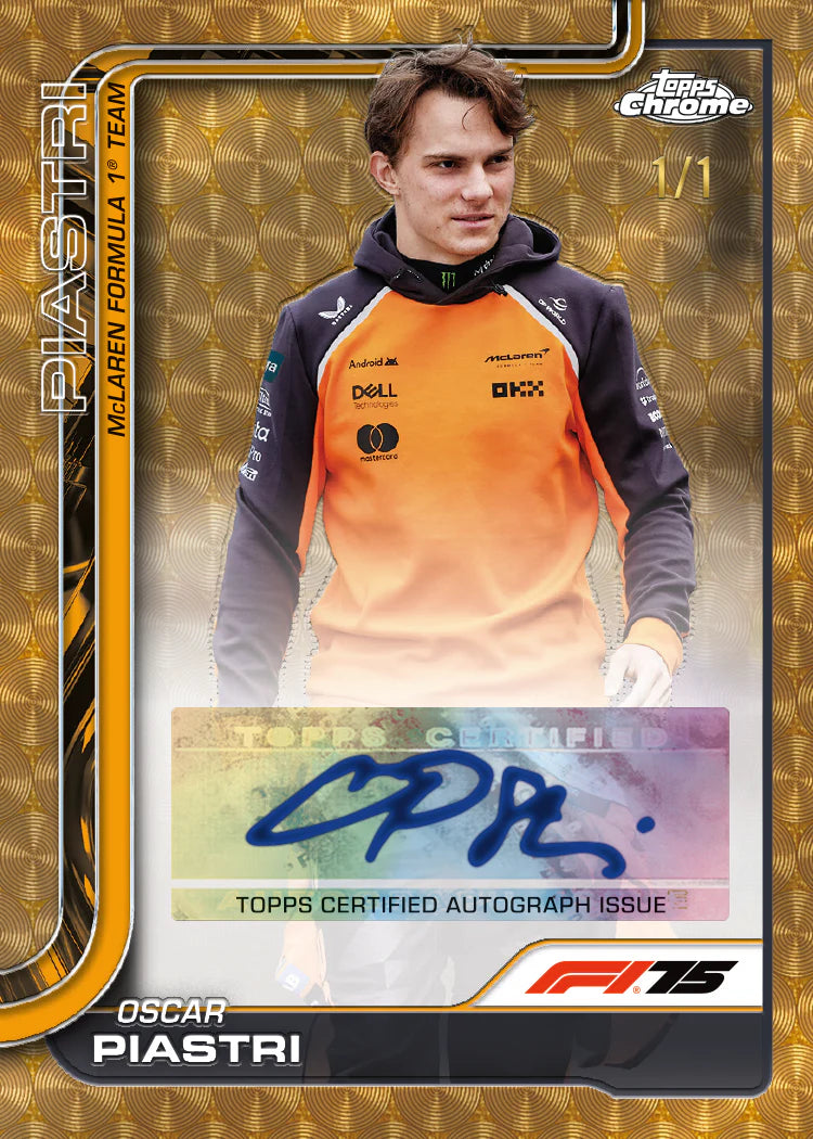 2025 Topps Chrome Formula 1 Racing Blaster Box (PRESALE)