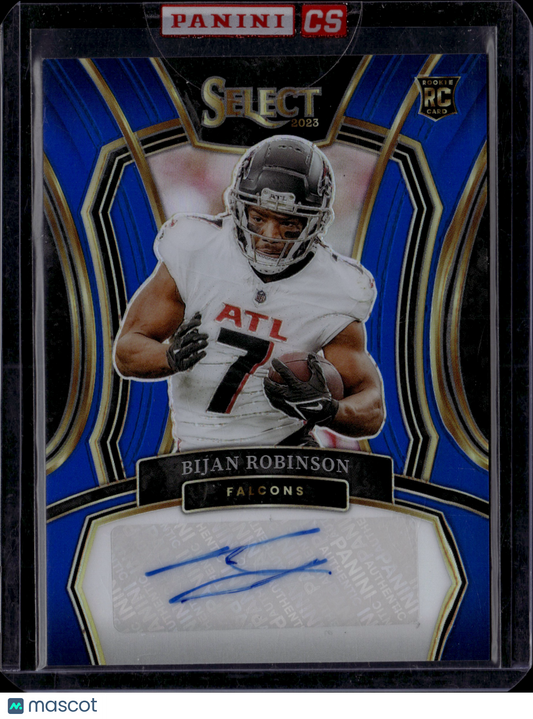 2024 Panini Select Prizm Bijan Robinson #RSI-BRO Autograph 02/99 RC