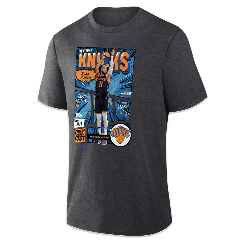 Topps X FB Jalen Brunson Comic Court T-Shirt