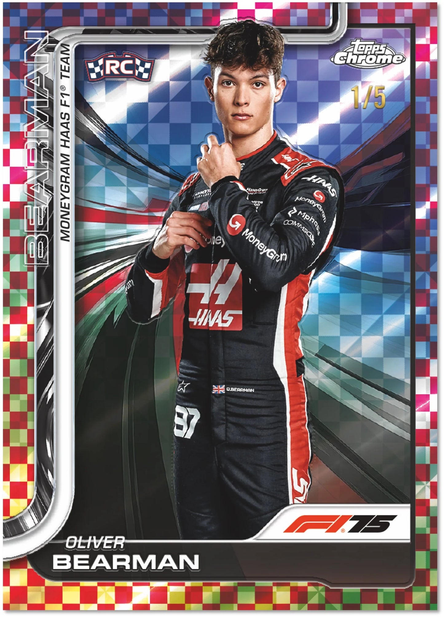 2025 Topps Chrome F1 Formula 1 Hobby Box (PRESALE)