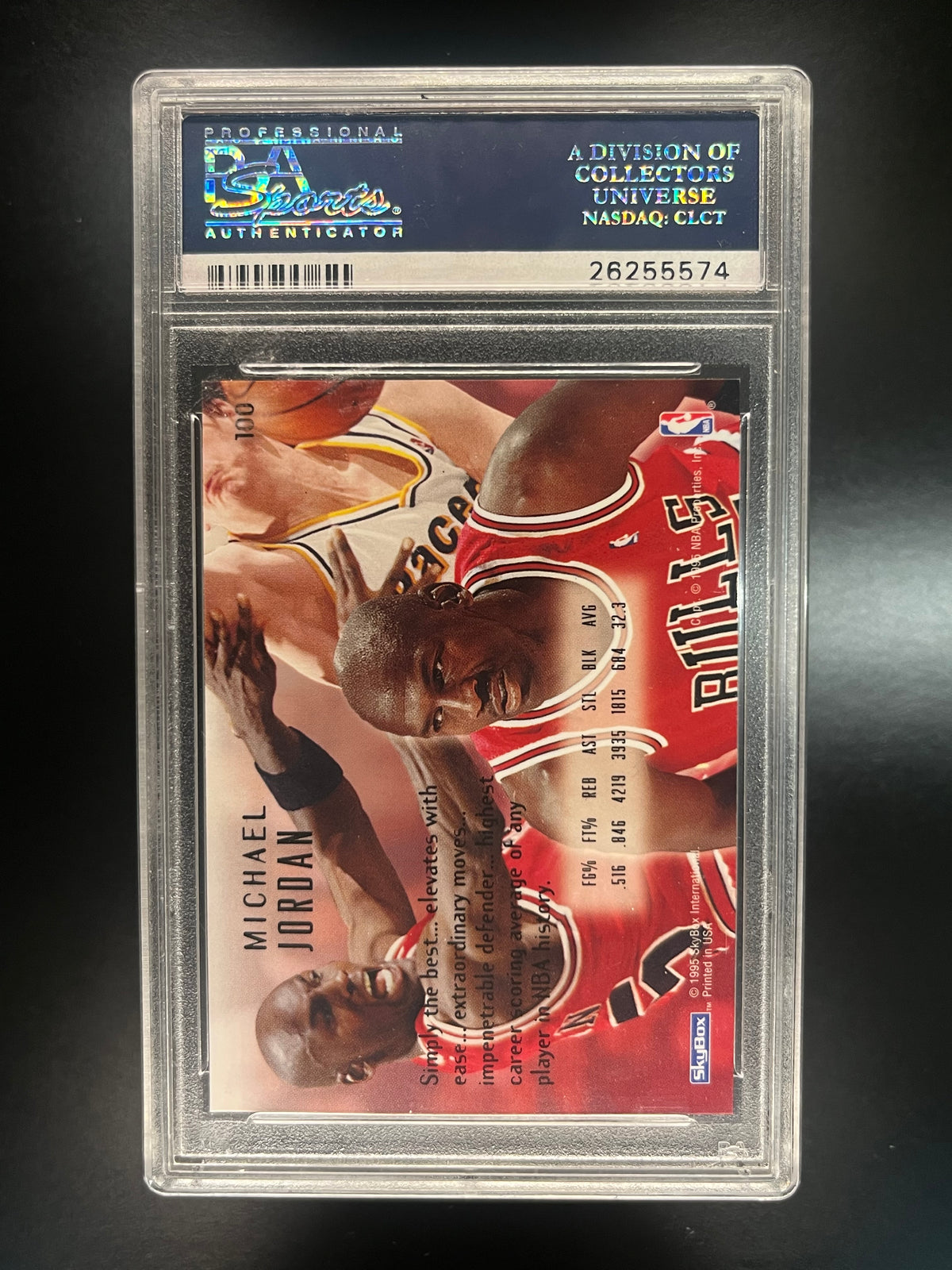 1994 E-Motion Michael Jordan #100 PSA 9