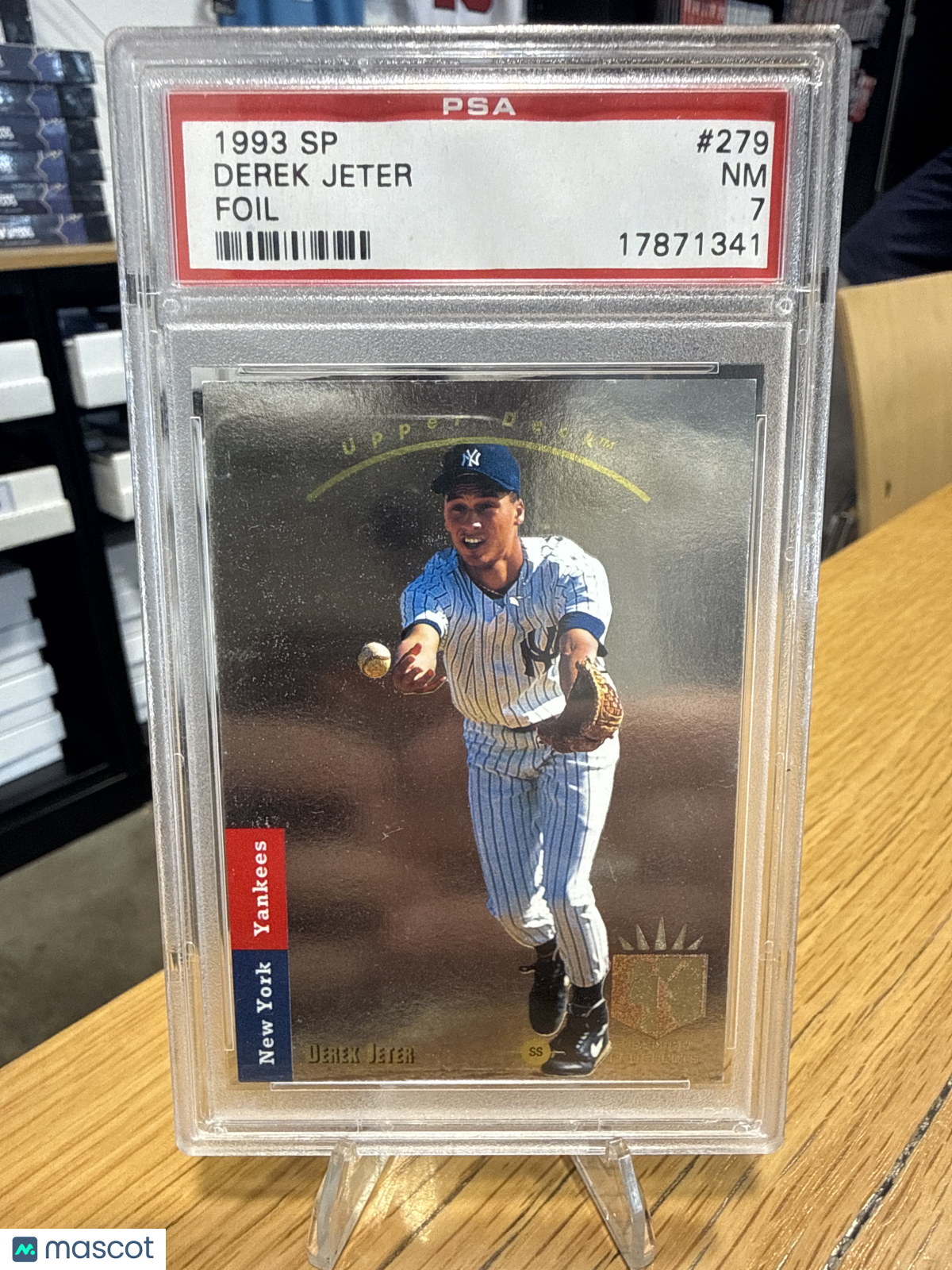 1993 SP Derek Jeter #279 Foil PSA 7