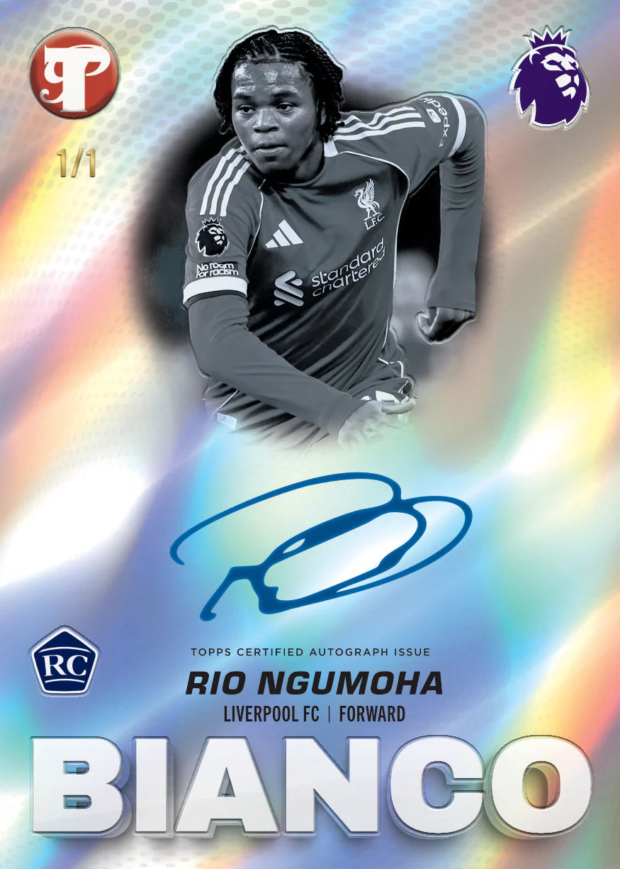 2025-26 Topps Pristine Premier League Soccer Hobby Box