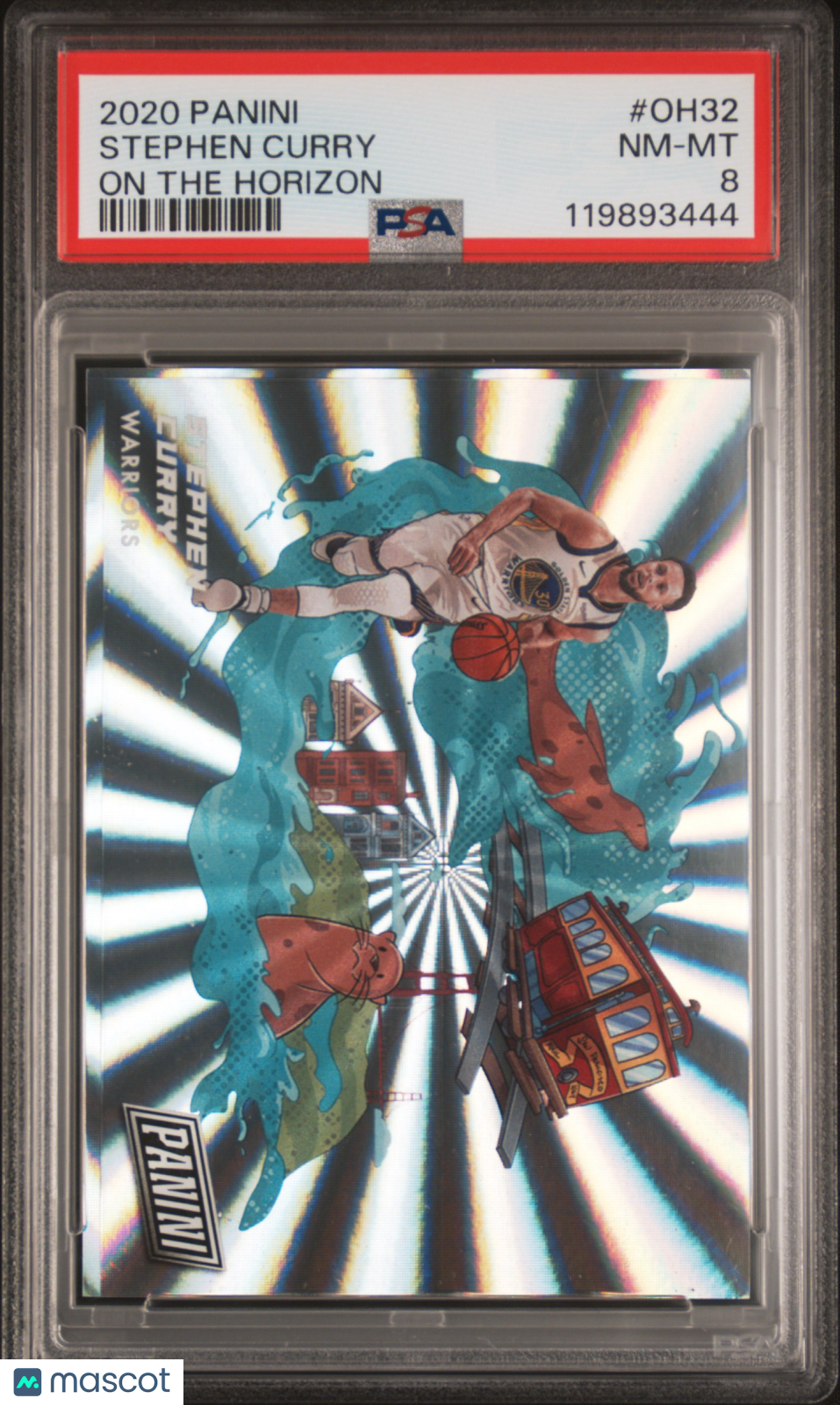 2020 Panini On The Horizon Stephen Curry #OH32 PSA 8