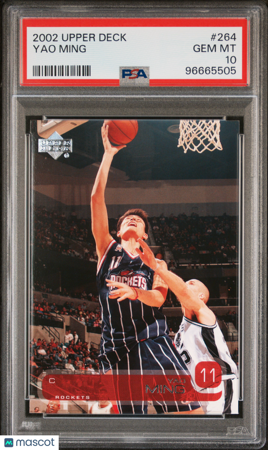 2002 Upper Deck Yao Ming #264 PSA 10