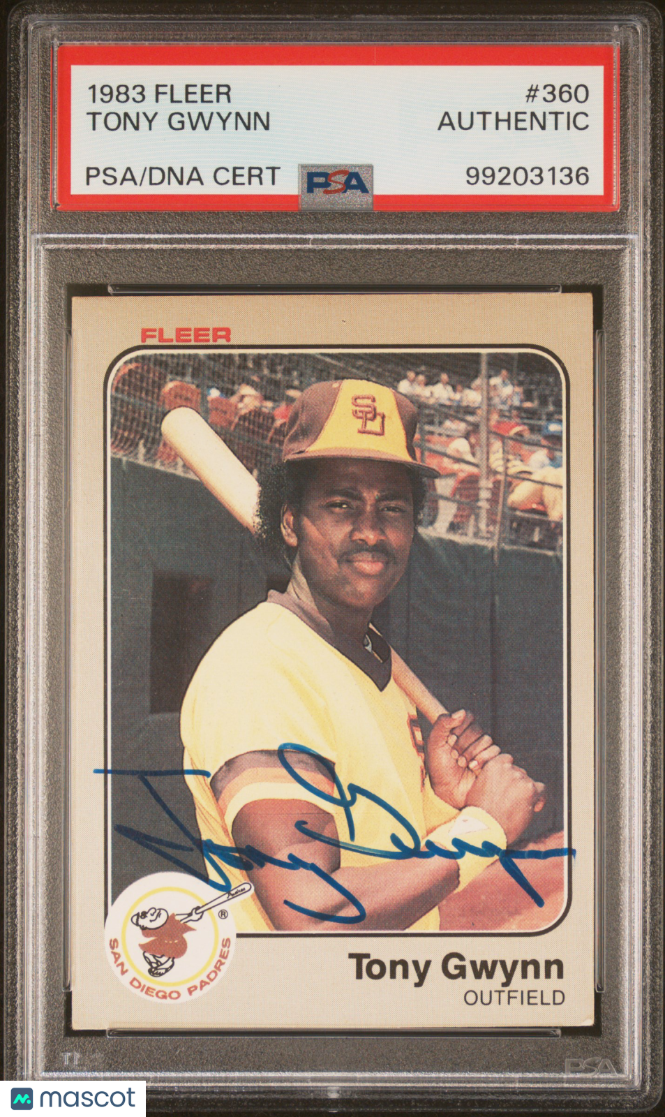 1983 Fleer Tony Gwynn #360 PSA A