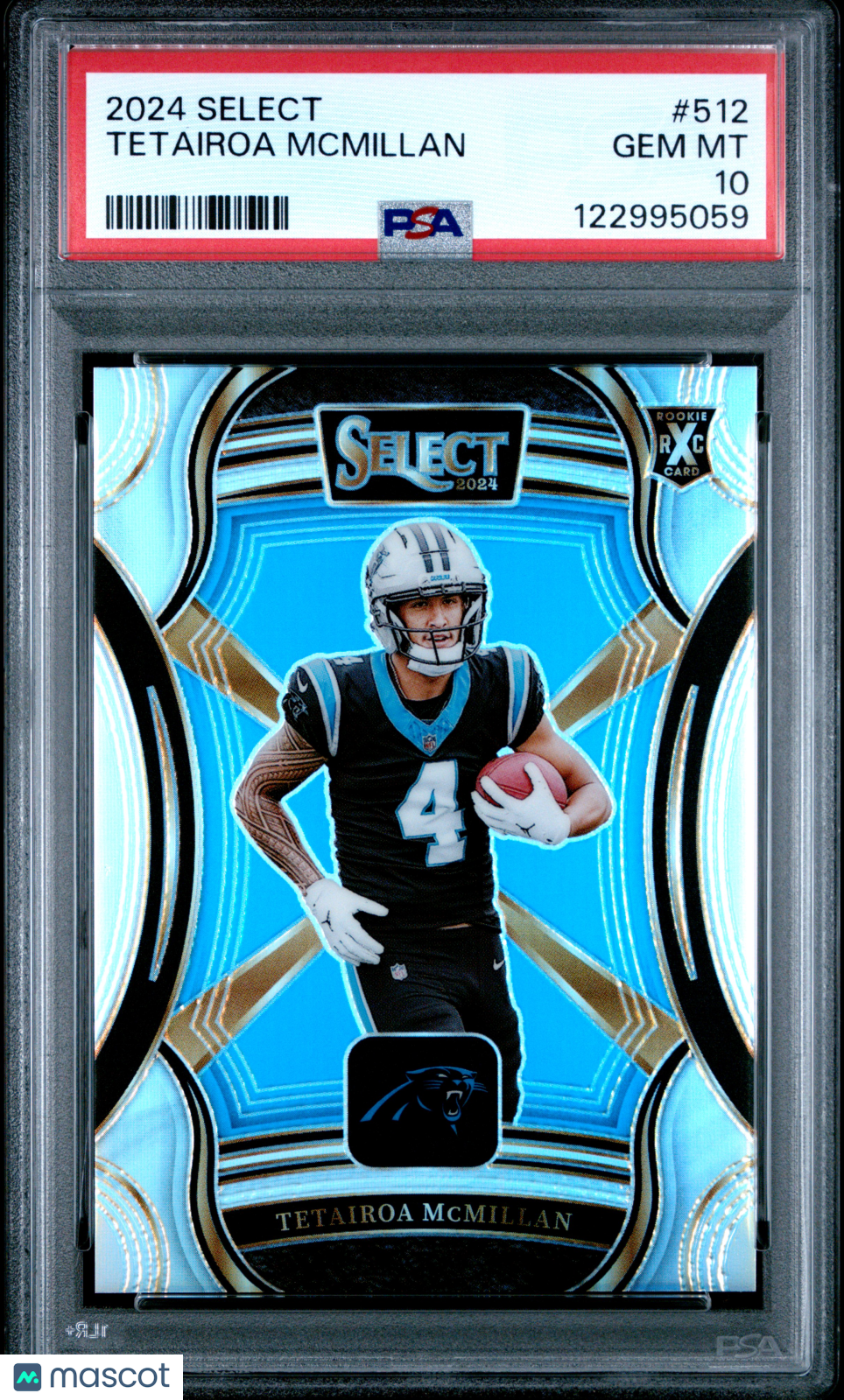 2024 Panini Select Tetairoa Mcmillan #512 PSA 10