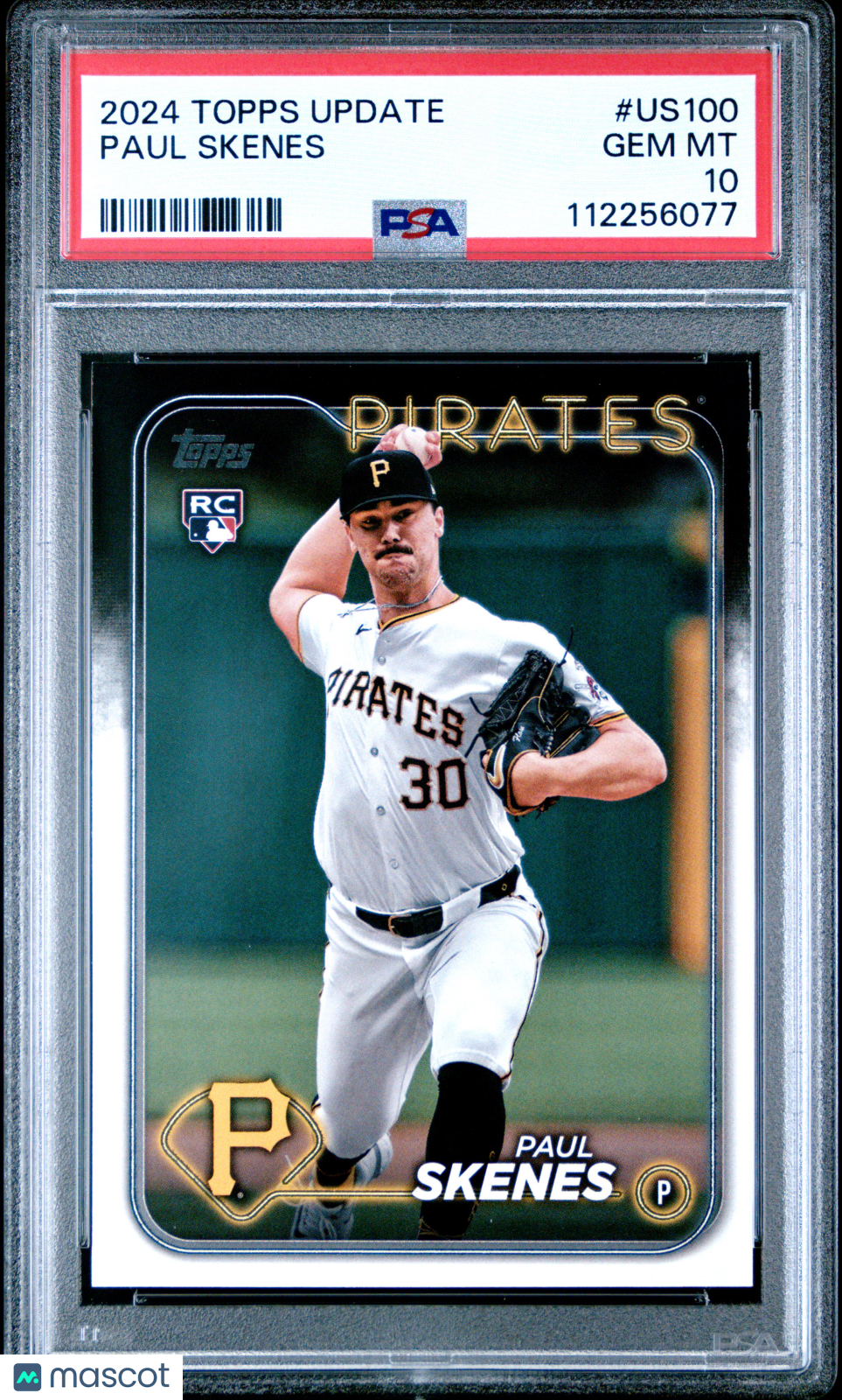 2024 Topps Update Paul Skenes #US100 PSA 10