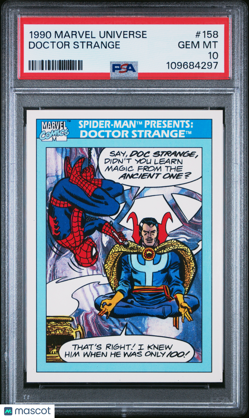 1990 Marvel Universe Doctor Strange #158 PSA 10