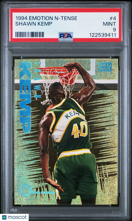 1994 E-Motion N-Tense Shawn Kemp #4 PSA 9