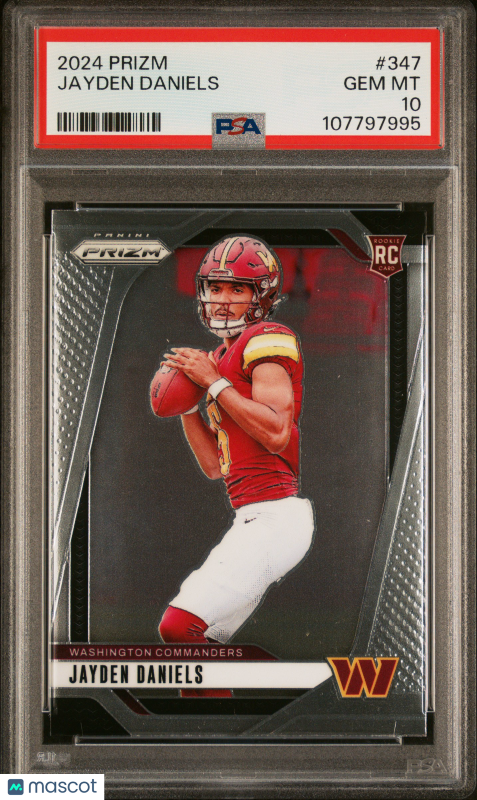 2024 Panini Prizm Jayden Daniels #347 PSA 10