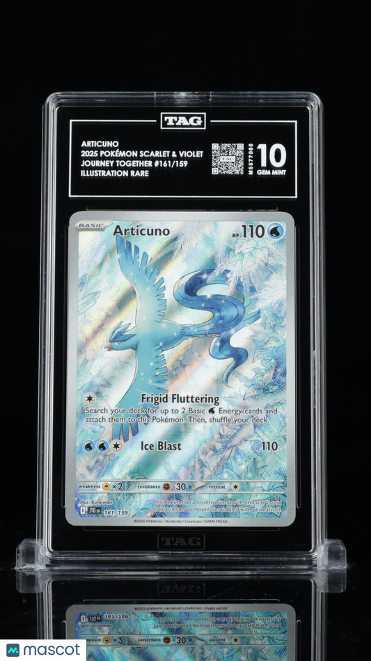 Pokémon Scarlet & Violet Articuno TAG 10 #161/159