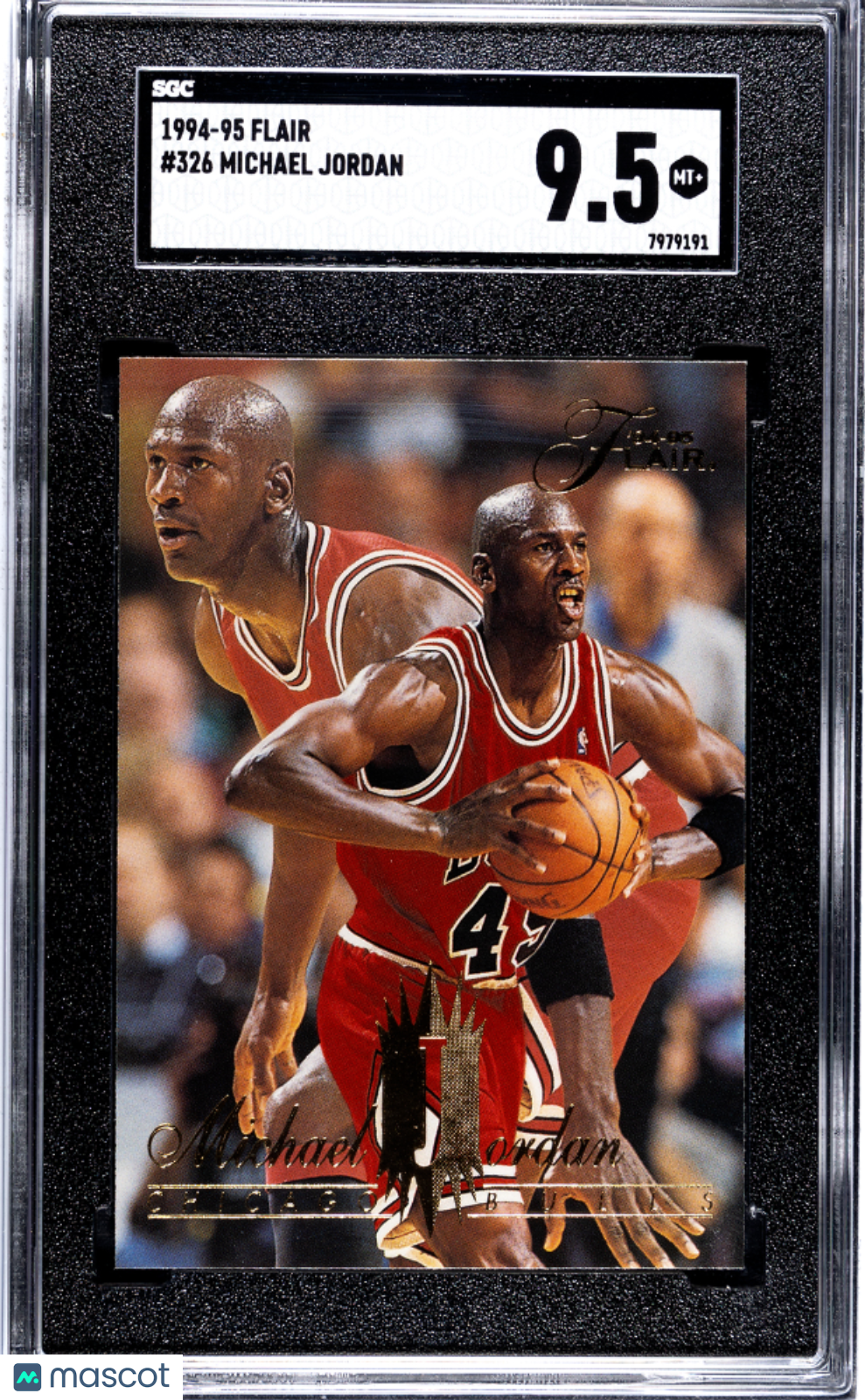 1994 Flair Michael Jordan #326 SGC 9.5