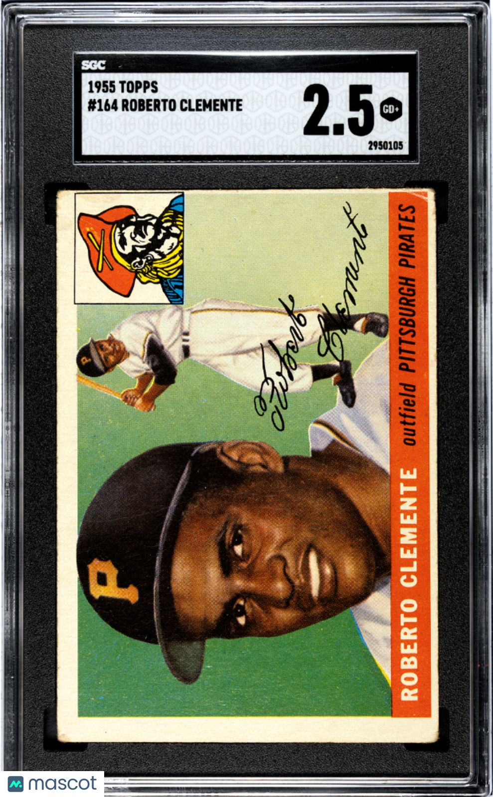 1955 Topps Roberto Clemente #164 SGC 2.5