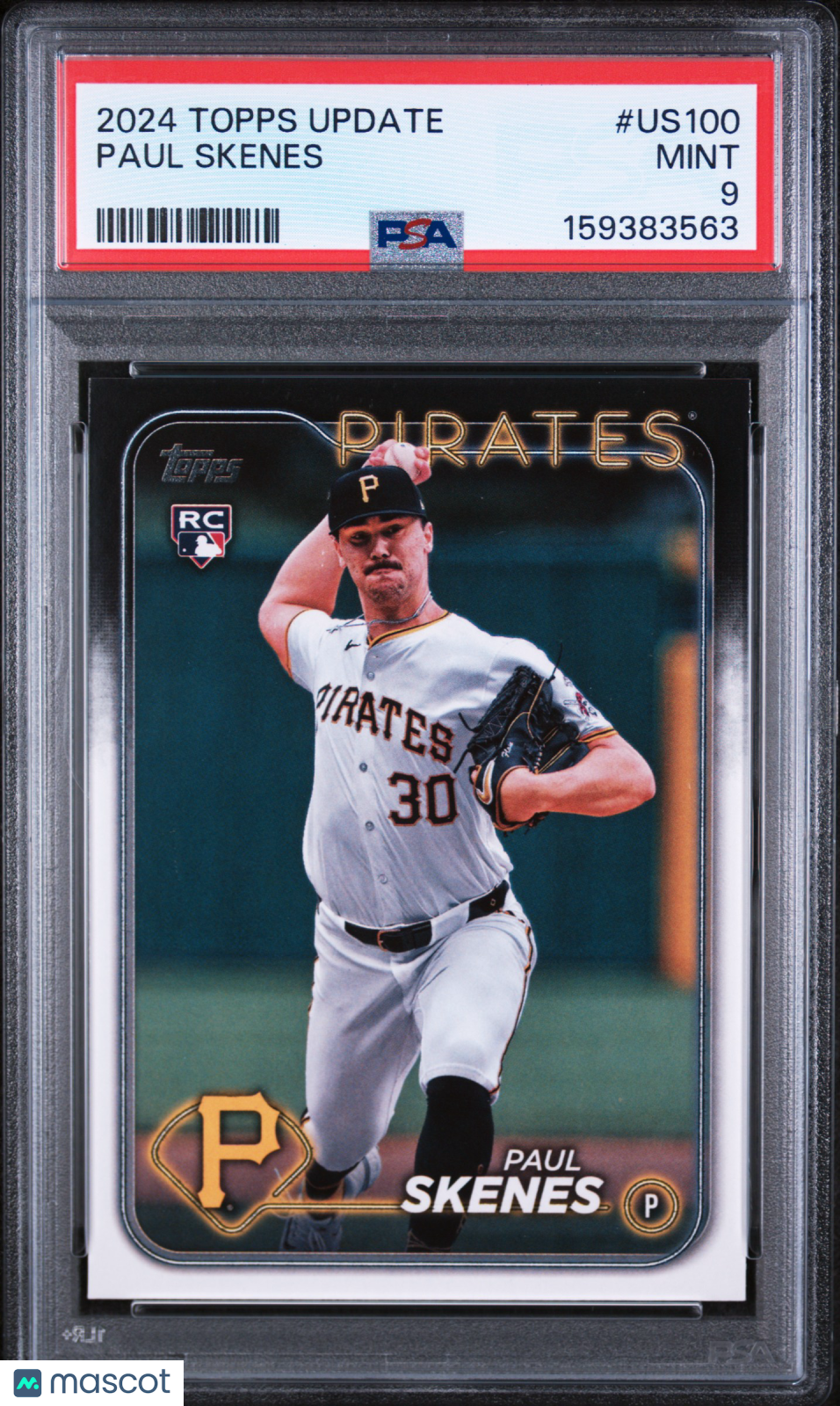 2024 Topps Update Paul Skenes #US100 PSA 9