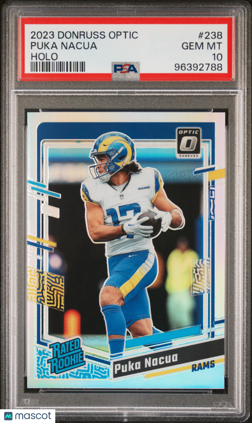 2023 Panini Donruss Optic Puka Nacua #238 Holo PSA 10