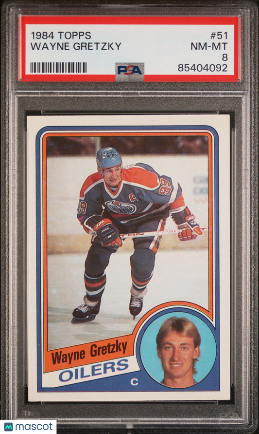 1984 Topps Wayne Gretzky #51 PSA 8