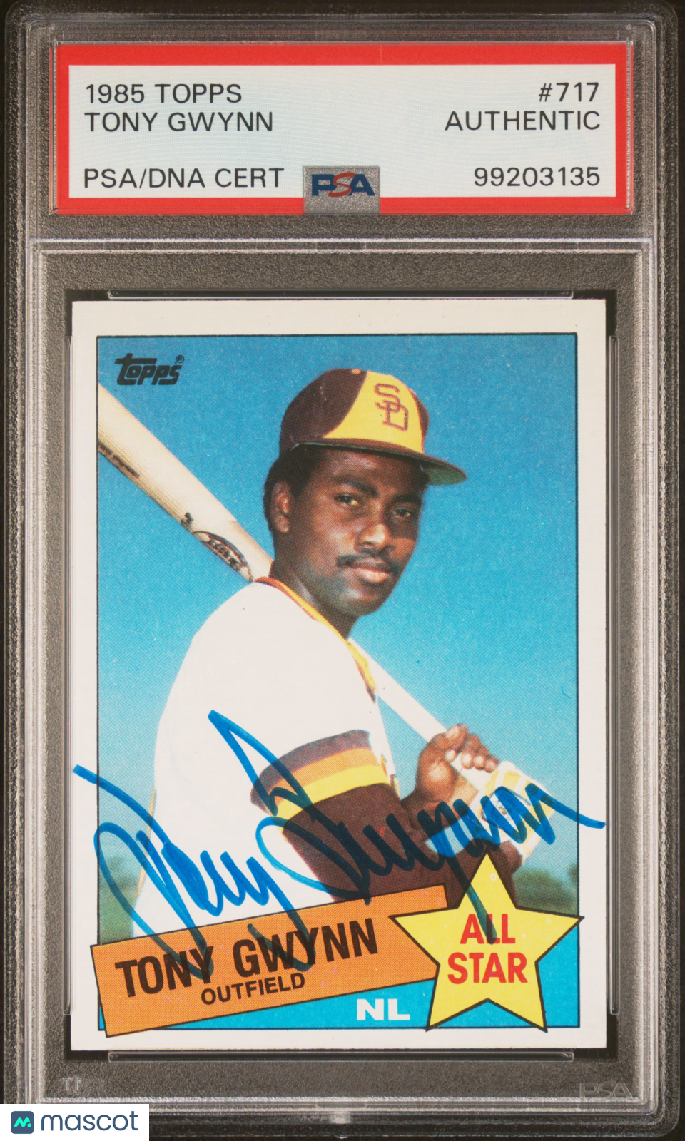 1985 Topps Tony Gwynn #717 PSA A