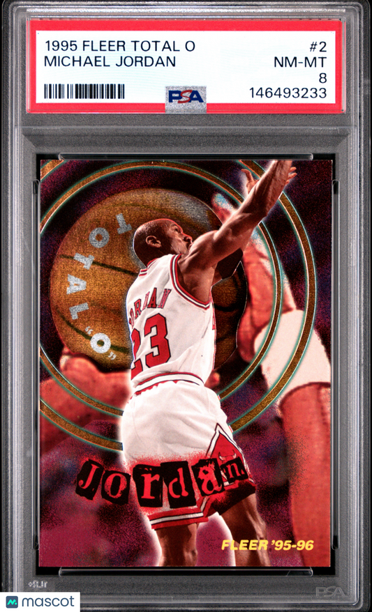 1995 Fleer Total O Michael Jordan #2 PSA 8