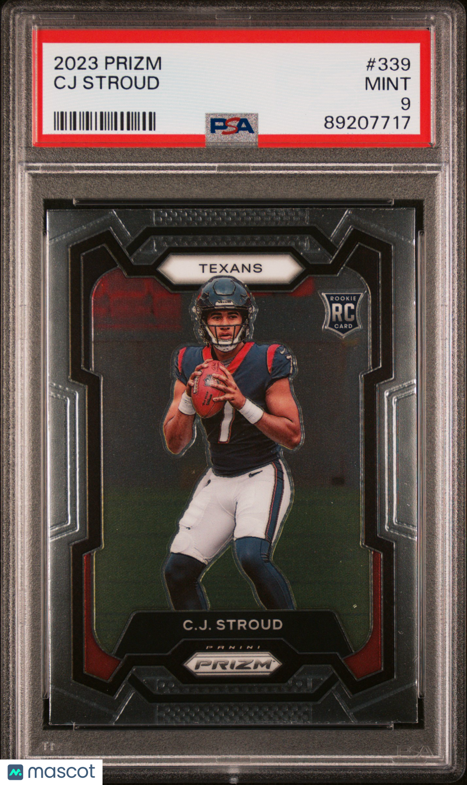 2023 Panini Prizm CJ Stroud #339 PSA 9