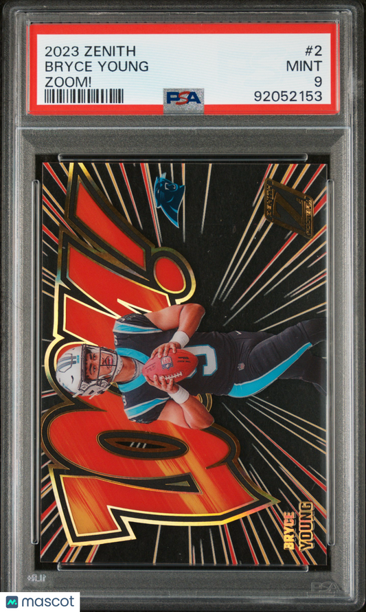2023 Panini Zenith Zoom! Bryce Young #2 PSA 9