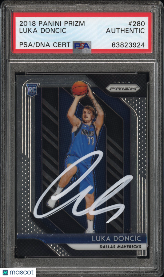 2018 Panini Prizm Luka Doncic #280 PSA A