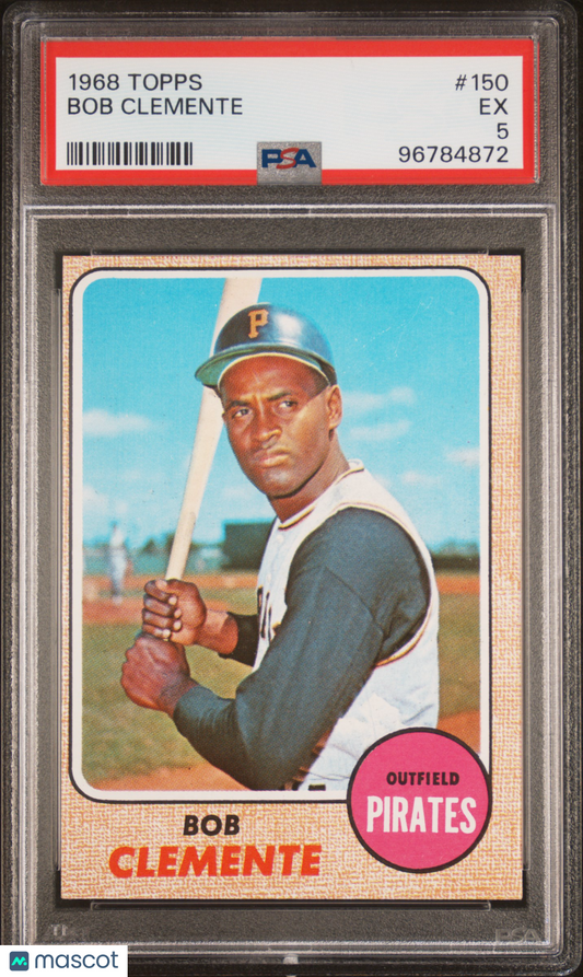 1968 Topps Bob Clemente #150 PSA 5