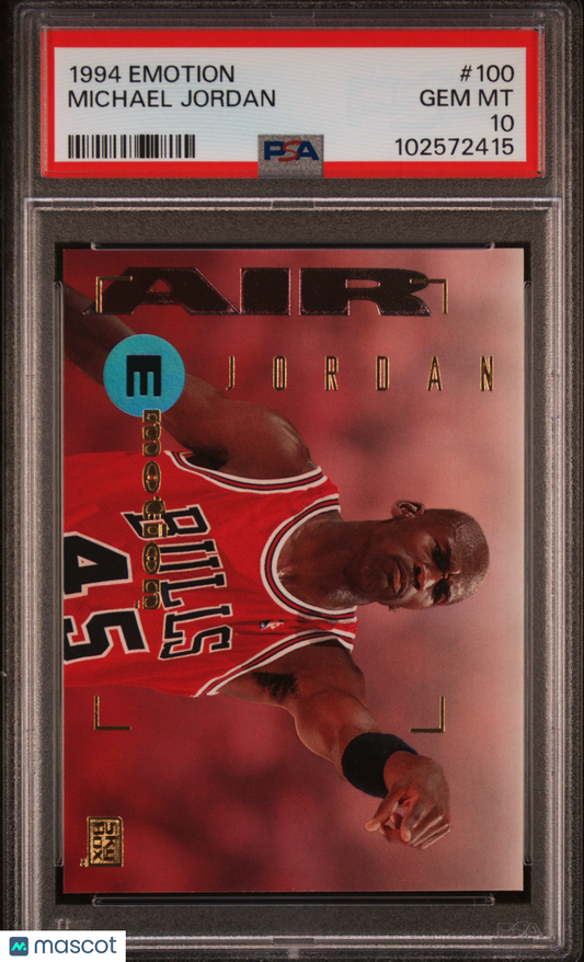 1994 E-Motion Michael Jordan #100 PSA 10