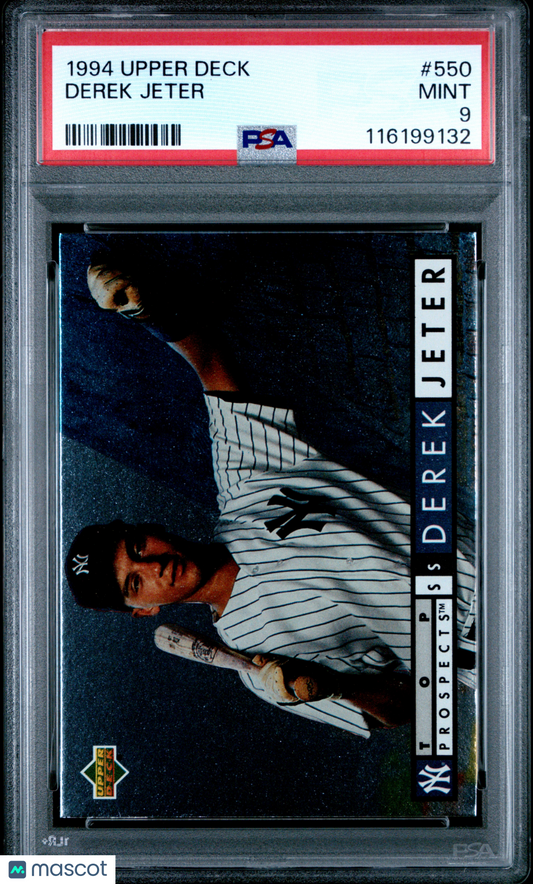 1994 Upper Deck Derek Jeter #550 PSA 9