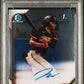 2022 Bowman Chrome Prospect Autographs James Wood #CPAJWD Autograph PSA 10