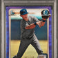 2020 Bowman Chrome Prospects Bobby Witt JR. #BCP25 Purple Refractor PSA 9