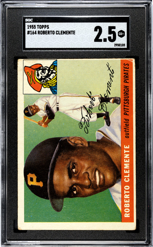 1955 Topps Roberto Clemente #164 SGC 2.5