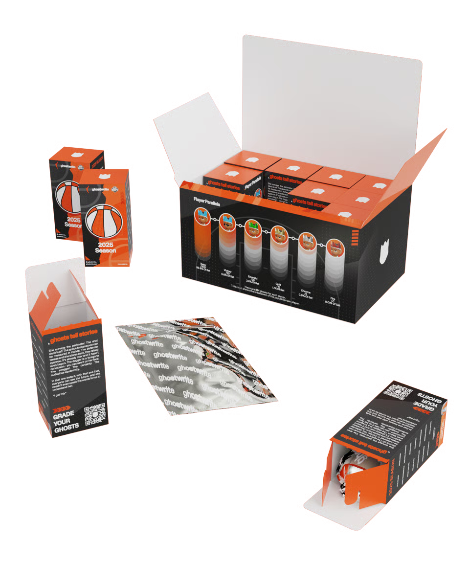 ghostwrite x WNBA “2025 Season” Blind Box, 100% ghosts (2026)