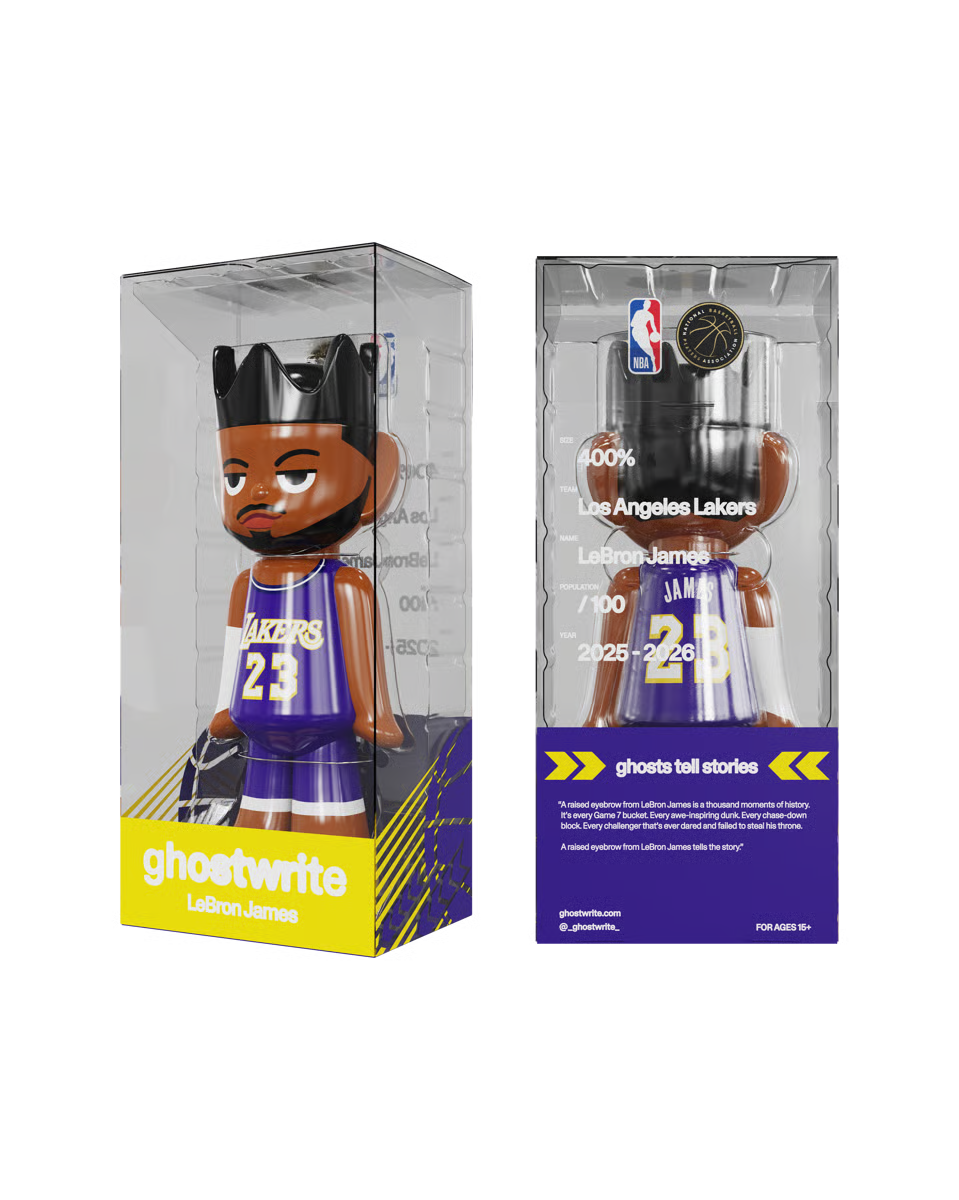 ghostwrite x NBA “2025-26 Season” 400% ghosts Blind Box