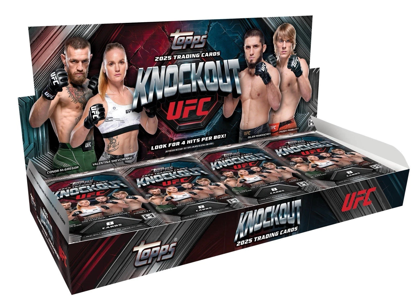 2025 Topps Knockout UFC Hobby Box (PRESALE)
