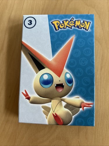 Victini Mcdonalds match attack pack box