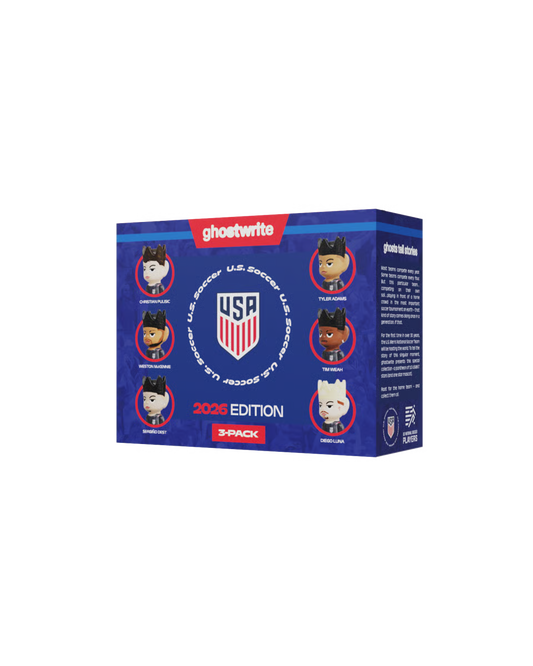 ghostwrite x USMNT "2026 Edition" 100% Blind Box, 3-pack