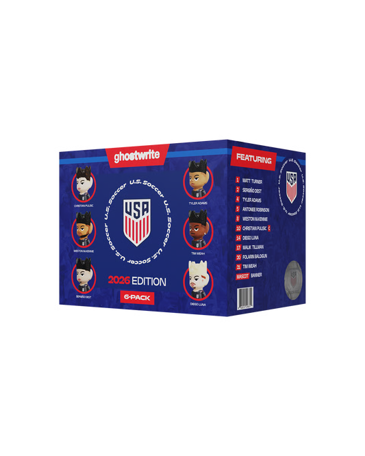 ghostwrite x USMNT "2026 Edition" 100% Blind Box, Case of 6