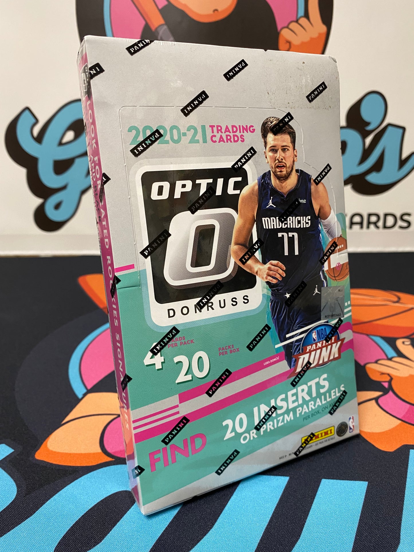 2020-21 Donruss Optic Basketball Retail Box